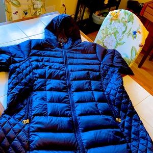 Michael Kors light weigh puffer coat.